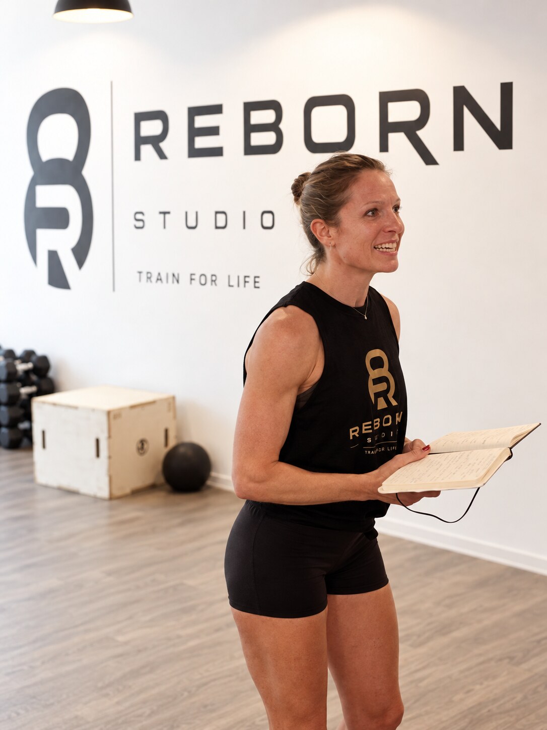 Stéphanie Lutenbacher, fondatrice et coach de REBORN STUDIO